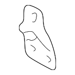 51418248322 - Body: Door Trim Panel Bracket for BMW Image