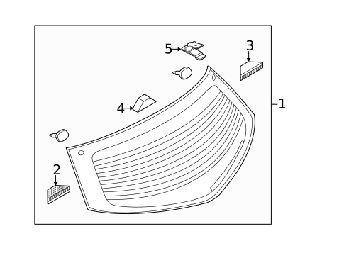 Back Glass for 2013 Mazda 2 #0