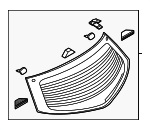 D65363930A - : Back Glass for Mazda: 2 Image