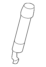 8686050 - Body: Headrest Guide for Volvo: C30, C70, S40, S60, S60 Cross Country, S80, V50, V60, V60 Cross Country, V70, XC60, XC70, XC90 Image