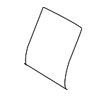 39885926 - Body: Seat Back Cover for Volvo: S40, V50 Image