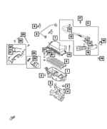 68313129AA - Fuel: Air Cleaner Body for Fiat: 124 Spider Image