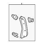 676730C030C0 - : 2008-2022 Toyota Sequoia - Frame Trim for Toyota: Sequoia Image