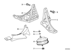 7119906140 - Engine: Hex Bolt with Washer for BMW Image