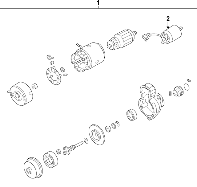 2330MEN22CRW - : Starter for Nissan Image
