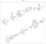 23343EN21A - : 2017 Nissan Juke - Starter Solenoid for Nissan: Juke Image