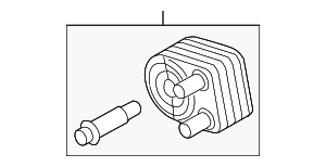 YOC5 - Engine: Motorcraft™ Oil Cooler for Ford Image