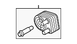 YOC5 - Engine: Motorcraftâ„¢ Oil Cooler for Ford Image