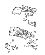 52058669AD - : Insulator Bracket for Mopar Image