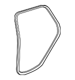 84600672 - Body: Door Weather-strip for Cadillac: XT4 Image