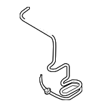 1C0422891P - Steering: Power Steering Return Hose for Volkswagen: Beetle Image