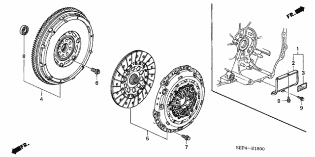 Clutch for 2004 Acura TL #0