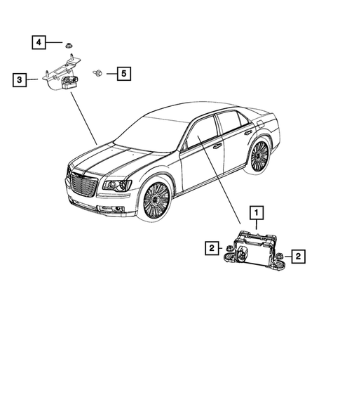 Sensors for 2014 Chrysler 300 #3