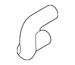 8W1819373AA - : Heater Hose for Audi: A4 allroad, A4 Quattro, A5 Quattro, A5 Sportback Image