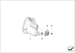 13627840537 - Engine Electrical System: Throttle Actuator for BMW Image