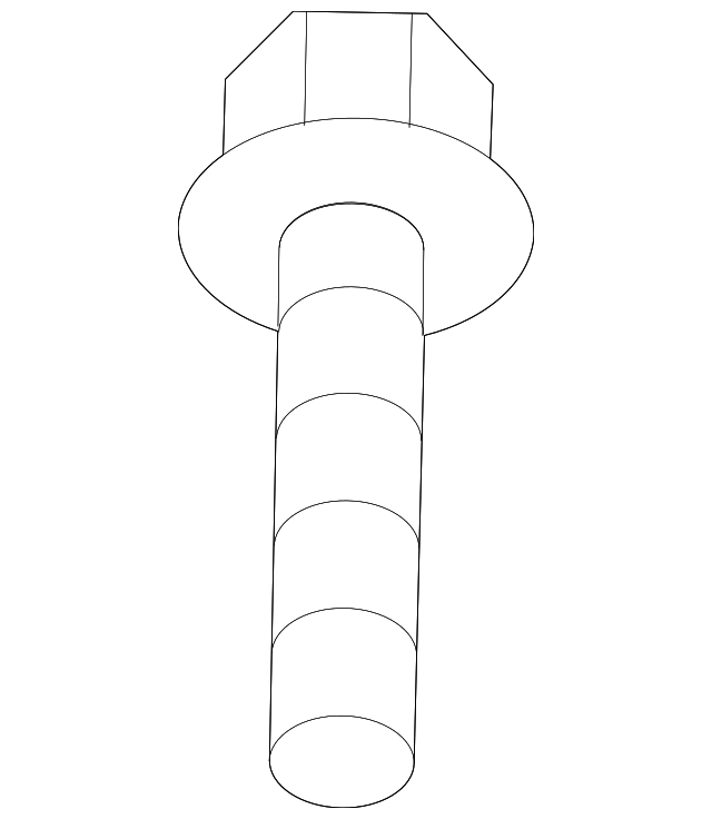 Tail Lamp Screw - Porsche (N-910-953-01)