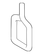 51237247080 - : Hood Latch Striker Plate for Mini: Cooper, Cooper Clubman Image