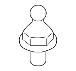 7147159561 - : Lift Cylinder Ball Stud for Mini: Cooper, Cooper Clubman, Cooper Countryman Image