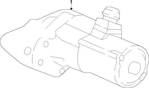 Starter for 2024 Acura TLX #0
