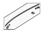 KMV6509H0 - Body: Roof Molding for Mazda Image
