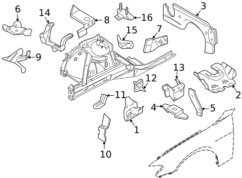 Attaching Components for 2002 BMW 745i #0