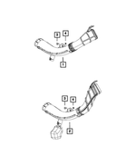 6509959AA - Fuel: Nut for Chrysler: Pacifica, Voyager | Dodge: Charger, Charger Daytona | Jeep: Cherokee, Compass, Grand Cherokee, Grand Cherokee L, Grand Wagoneer, Wagoneer, Wagoneer S | Ram: 1500 Image