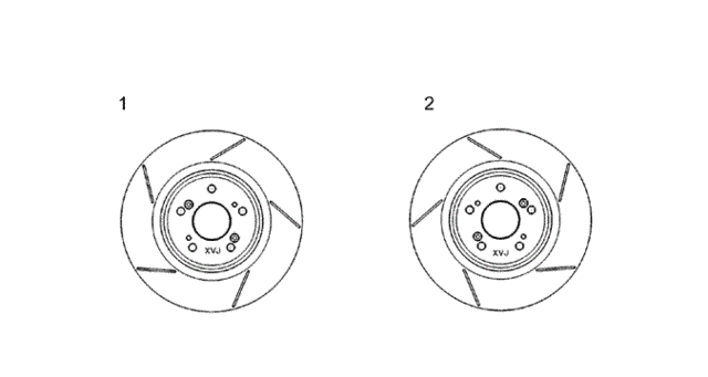 Mugen Front Brake Rotor for 2008 Honda Civic #0