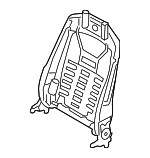 PAB881046 - Body: Seat Back Frame for Porsche Image image