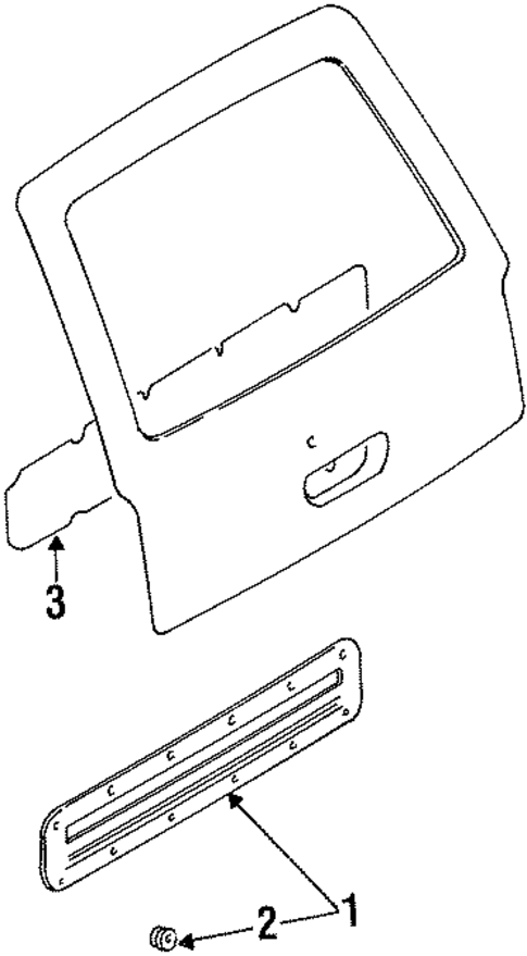 Interior Trim for 2001 Kia Sportage #0