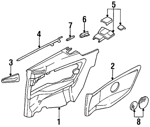 51438222052 - Body: Insert for BMW Image