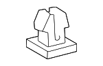 9018906237 - Body: Pad Grommet for Toyota Image
