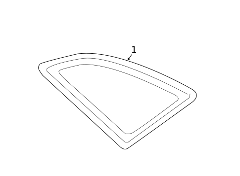 Glass & Hardware for 2018 Audi Q3 #0