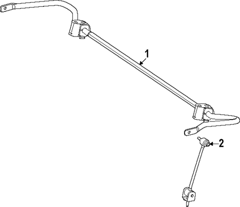 Stabilizer Bar & Components for 2025 Mercedes-Benz EQB 350 #1