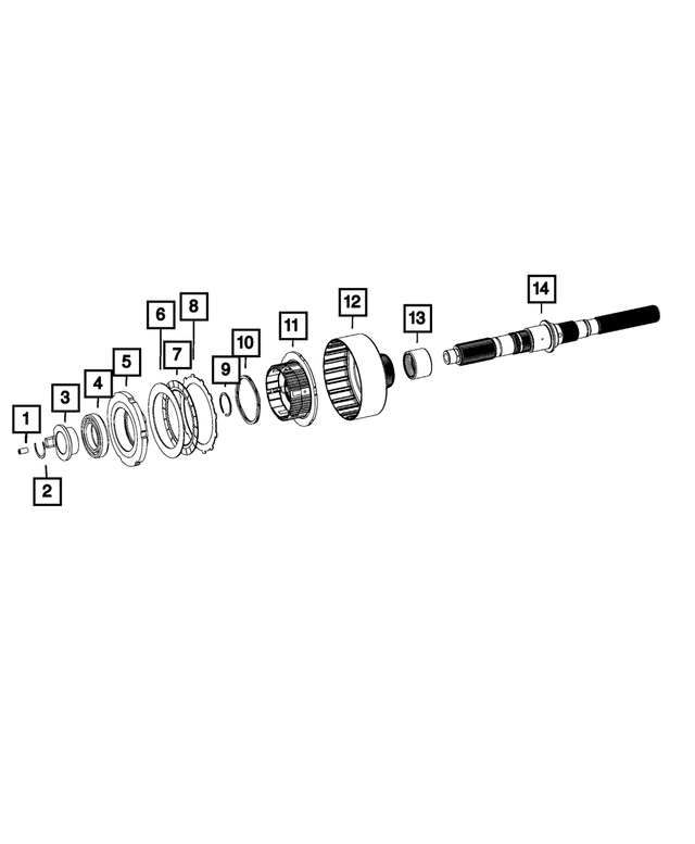 5170559AA - NV246; Transfer Case: Plate for Mopar Image