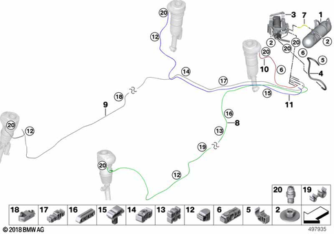 Self-Levelling Suspension for 2021 BMW BMW ALPINA B7 #0