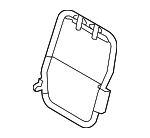 8A8Z74613A38A - Body: Seat Back Frame for Ford Image