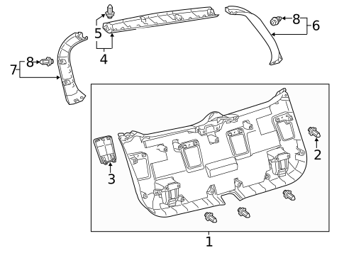Interior Trim for 2016 Lexus CT200h #0