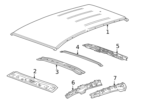Roof & Components for 2019 Buick Encore #0