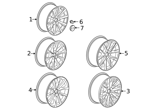Wheels for 2025 Cadillac CT5 #0