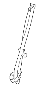 8T4Z78611B08AJ - Electrical: Retractor Assembly for Lincoln: MKX Image