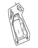 88993298 - : Seat Back Frame for Cadillac: XLR Image