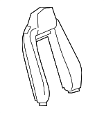 88994919 - Body: Seat Back Pad for Cadillac: XLR Image