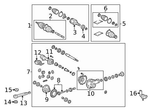 Carrier & Front Axles for 2024 Toyota 4Runner #0