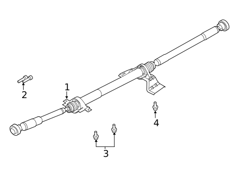 Drive Shaft for 2018 Ford Fusion #0
