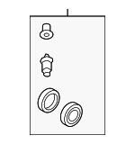 K0Y12646Z - Brakes: Caliper Seal Kit for Mazda: CX-5 Image