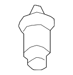 GP9B33691 - Brakes: Caliper Bleeder Screw for Mazda: 2, 6, CX-3, CX-5, CX-7, CX-9, MPV, MX-30 EV, RX-8 Image