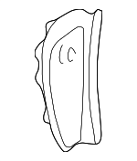 77211S0XA01ZA - Body: Side Trim Panel for Honda: Odyssey Image