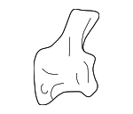 77107S0XA01ZZ - Body: Instrument Panel Stay for Honda: Odyssey Image