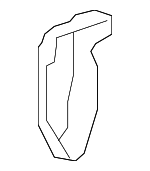 81529TA0A41 - Body: Motor Cover for Honda: Accord, Accord Crosstour, Crosstour Image