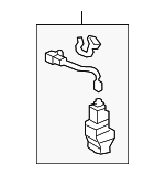 81612TP6A11 - Body: Recline Motor for Honda: Accord, Accord Crosstour, Crosstour Image